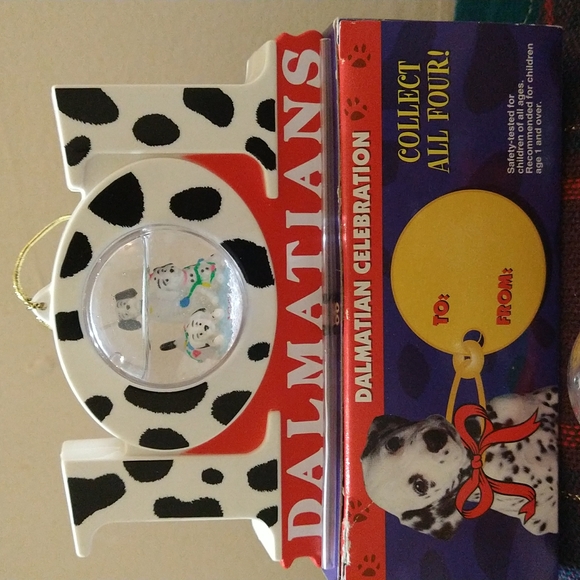 Vintage 1996 McDonald's 101 Dalmatian Complete Snow Dome Collection - Picture 7 of 10